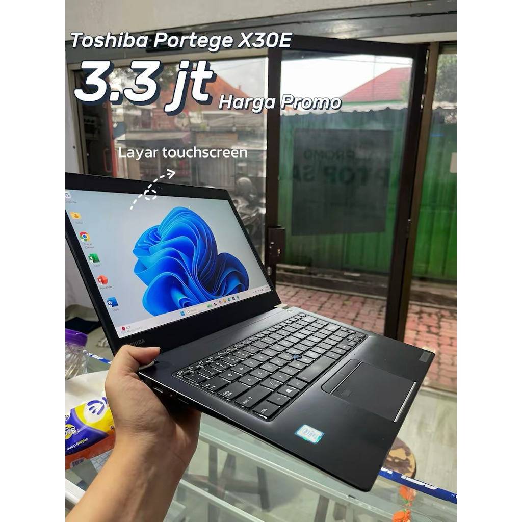 Laptop Touchscreen Toshiba Portege X30