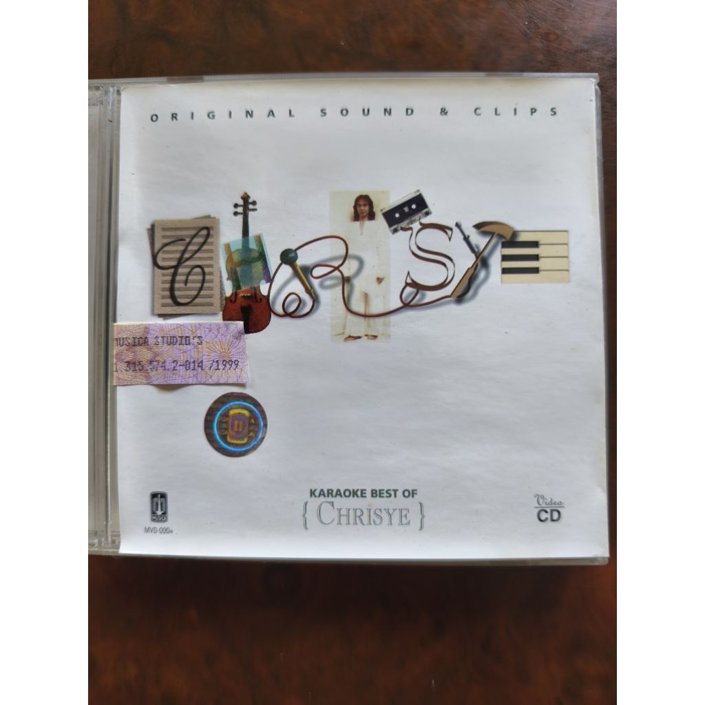 VCD Musik Karaoke original BEST OF CHRISYE