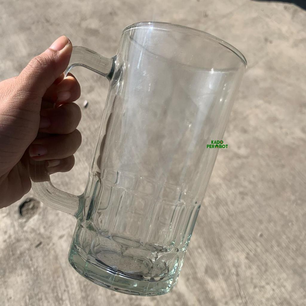 Gelas Kaca Bening Jumbo-Gelas Kaca Restoran Jumbo-Gelas Minum Jumbo Kapasitas 600ML