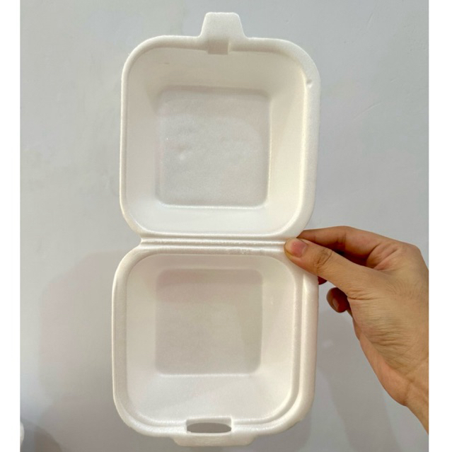 [INSTANT ONLY] Styrofoam Makanan KCS Burger 200 pcs