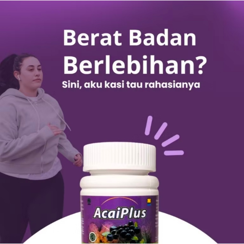ACAIPLUS NASA | OBAT DIET AMPUH | PELANGSING BADAN | OBAT DIET | OBAT DIET BPOM | OBAT PELANGSING BA