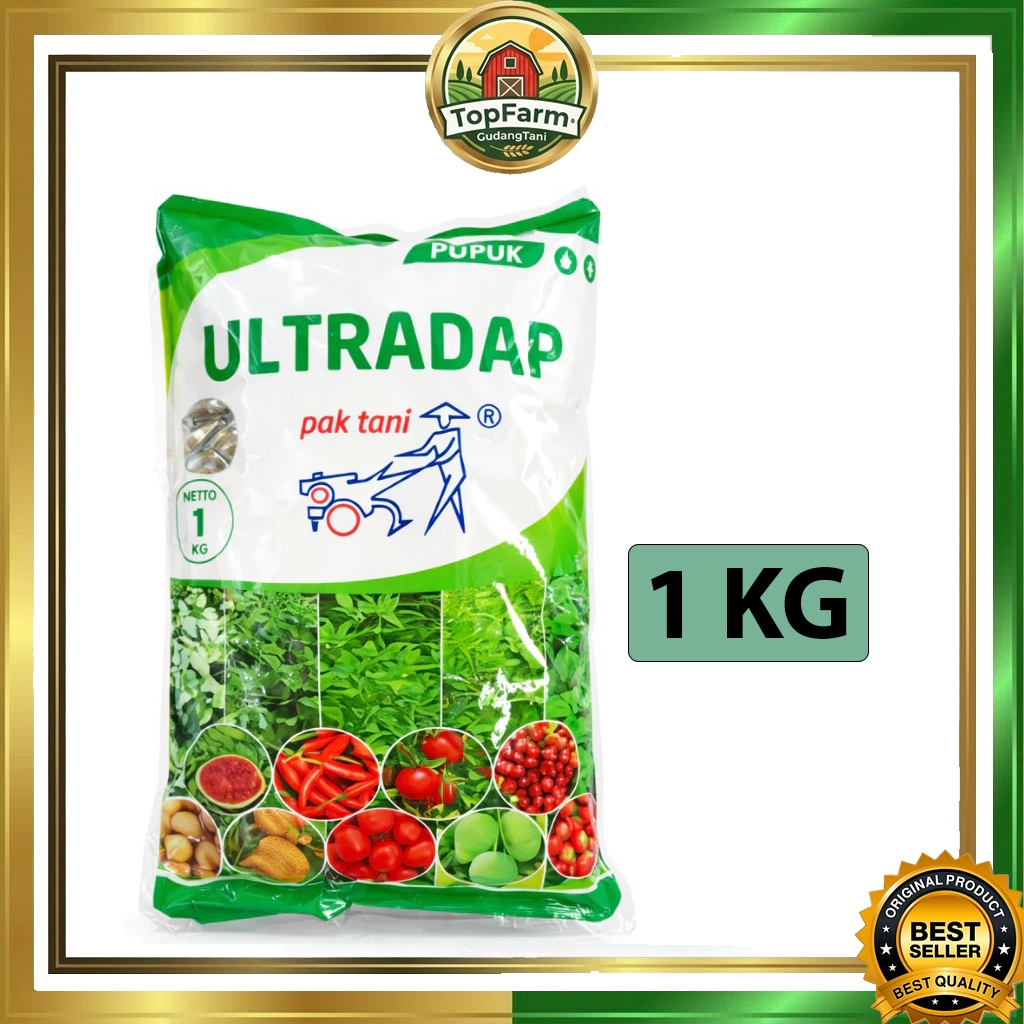 Ultradap 1 KG Pupuk Tanaman Sayur Buah Bunga Original Pupuk Perangsang Akar Percepat Pertumbuhan Aka