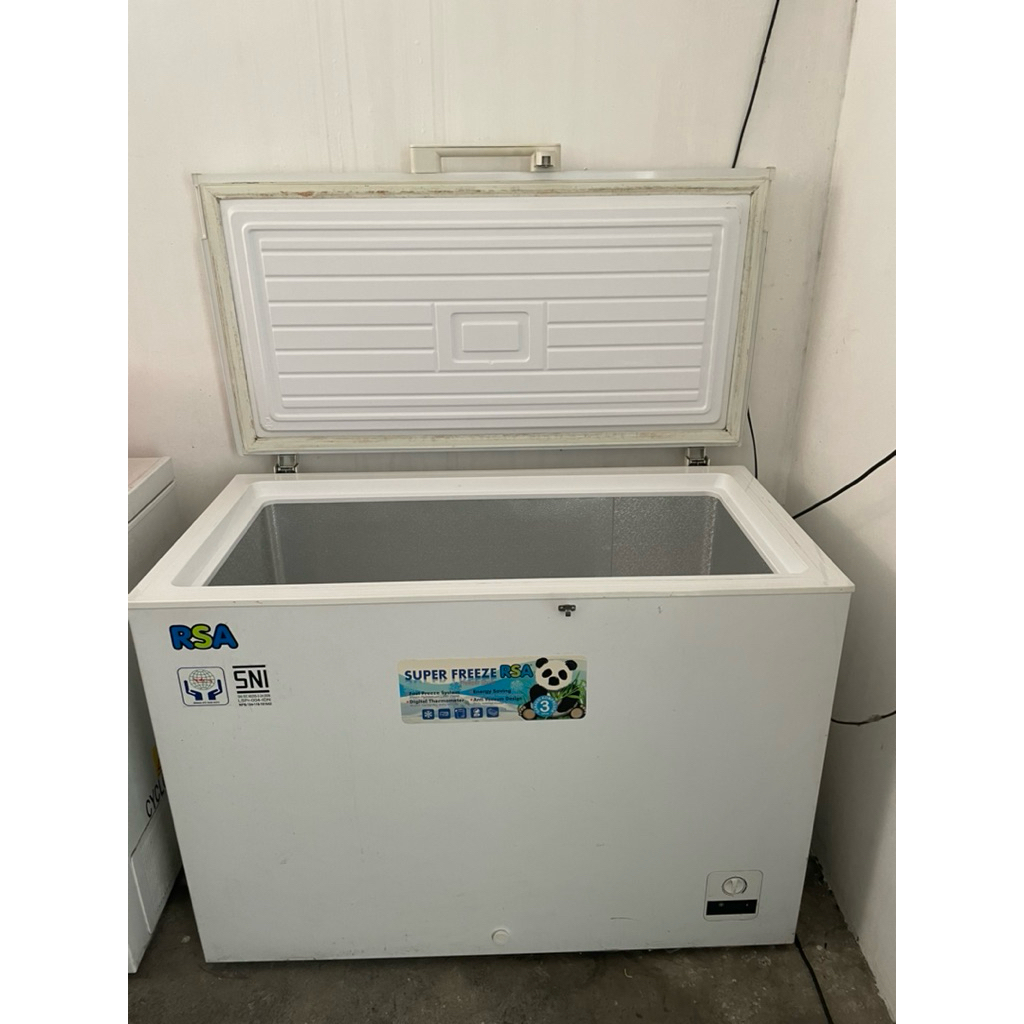 Preloved Freezer RSA CF310 Second/chest freezer freezer box frozen food kulkas bekas