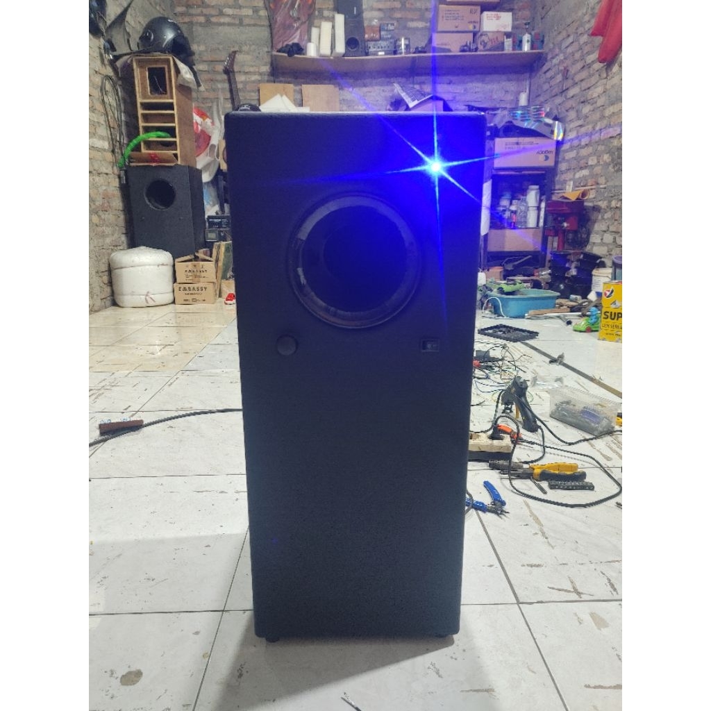 subwoofer aktif bazooka model psw 500 speaker legacy 8" single