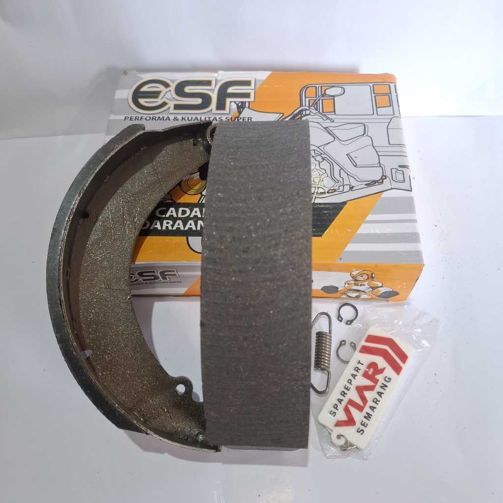 ViaR Kampas rem belakang viar 150 200 new tipe lebar 5cm Kampas rem belakang roda 3 esf/ roda 3