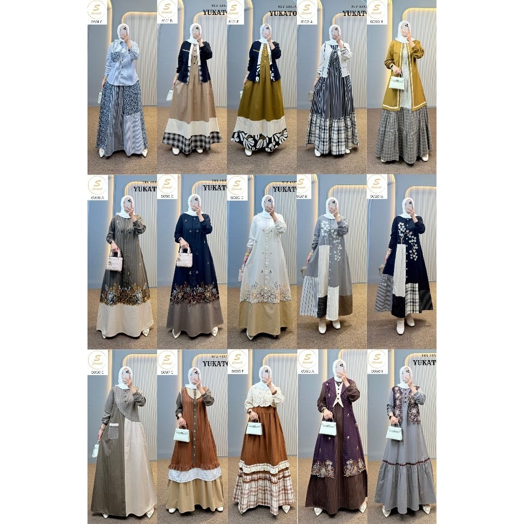 DRESS / GAMIS ORI SYAINA BY SEMUT