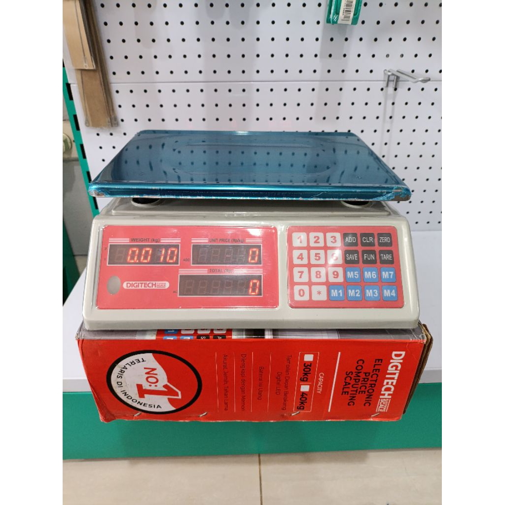 Timbangan Digital Digitech 40 KG / Timbangan Buah Sayur