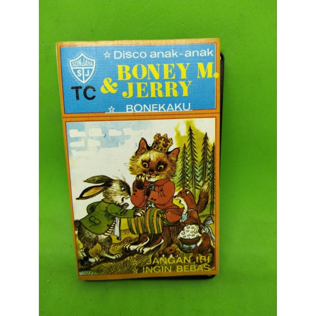 Kaset pita BONEY M. & JERRY, jangan iri dan Ingin bebas