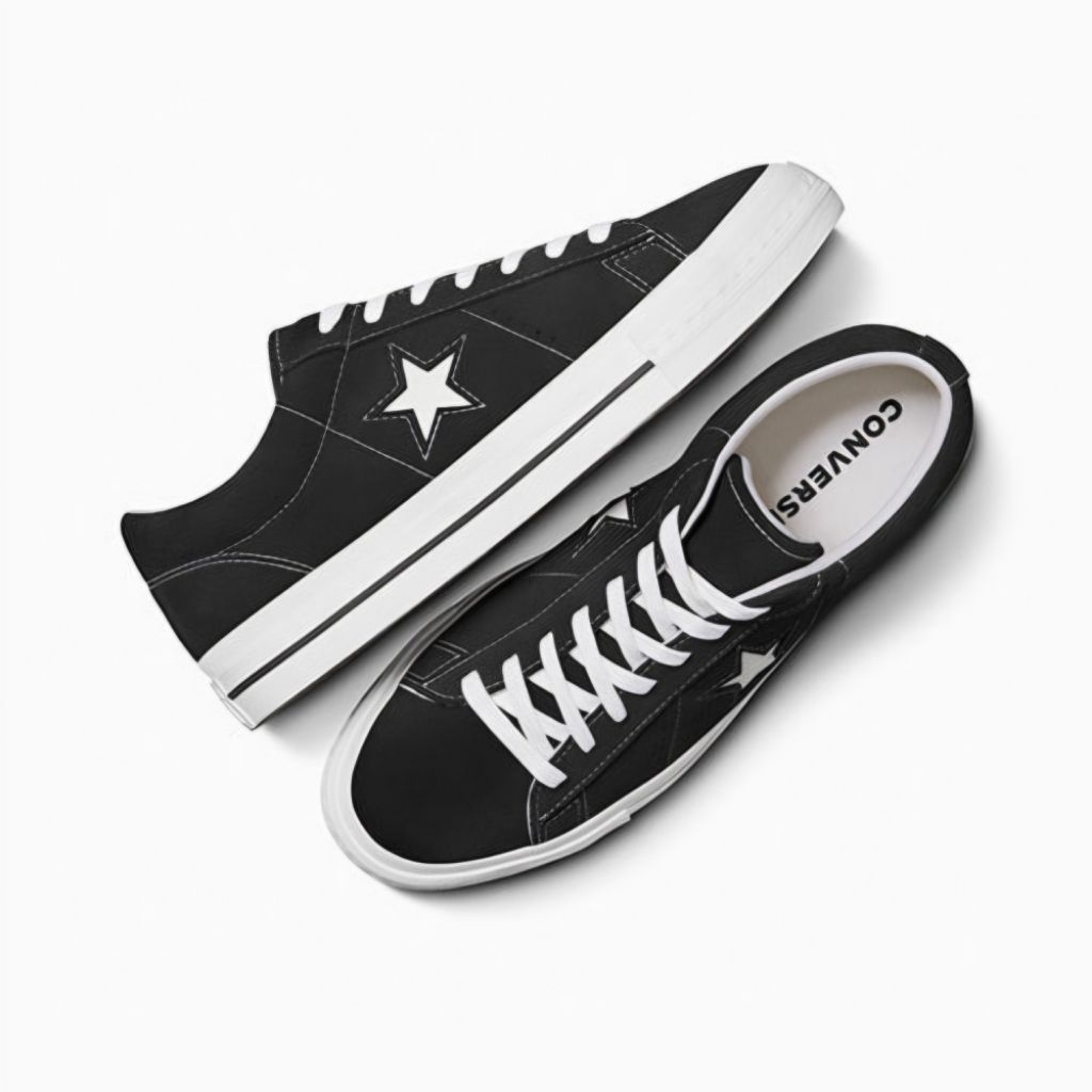 Sepatu Sneakers Converse One Star 95 - Black Original 100% BNIB (Resmi PT. MAP)