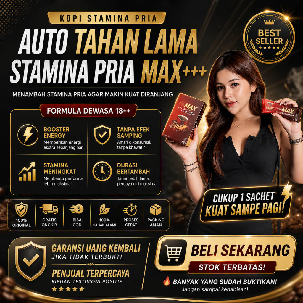 Kopi G-Max Ginseng Stamina Bikin Tahan Lama Semalaman