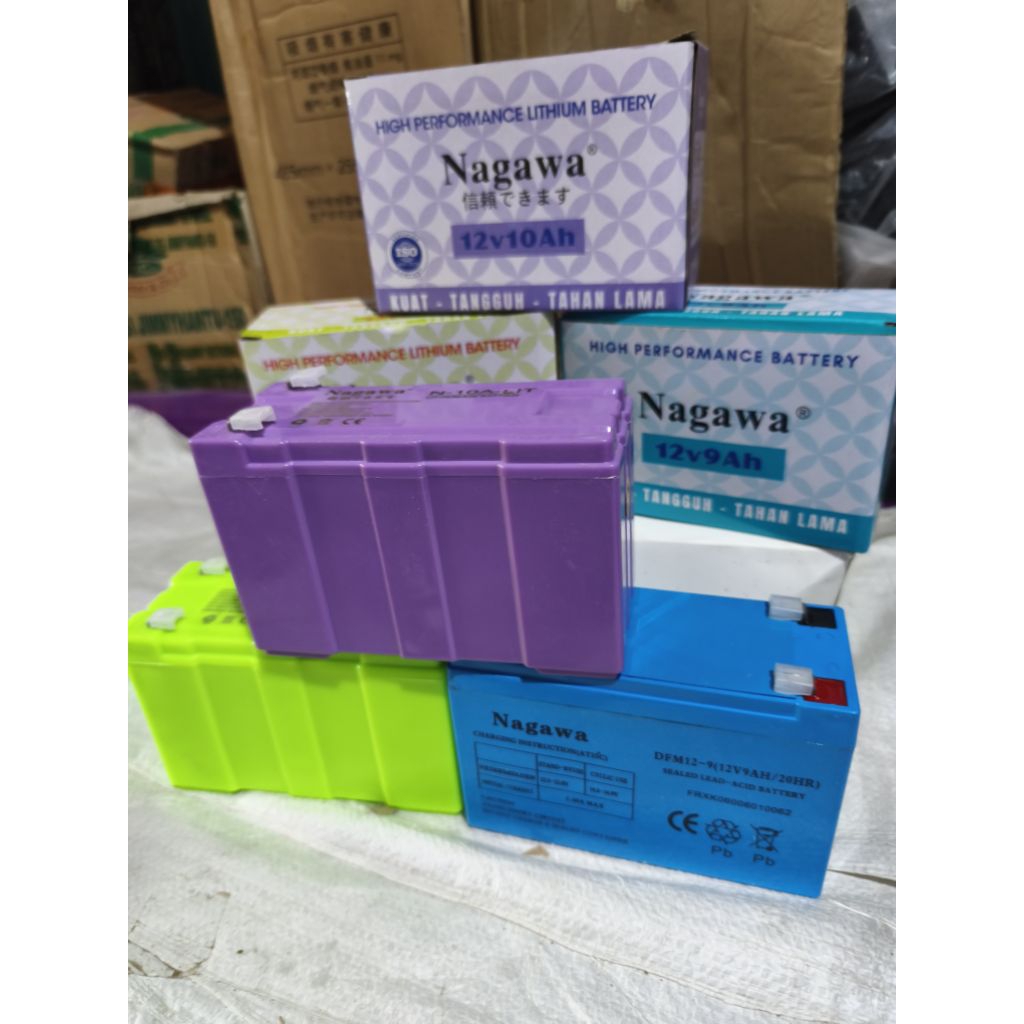 ACCU/AKI/BATERY SPRAYER NAGASAKI NAGAWA 12V - 9AH UNTUK TANGKI SEMPROT ELEKTRIK CAS