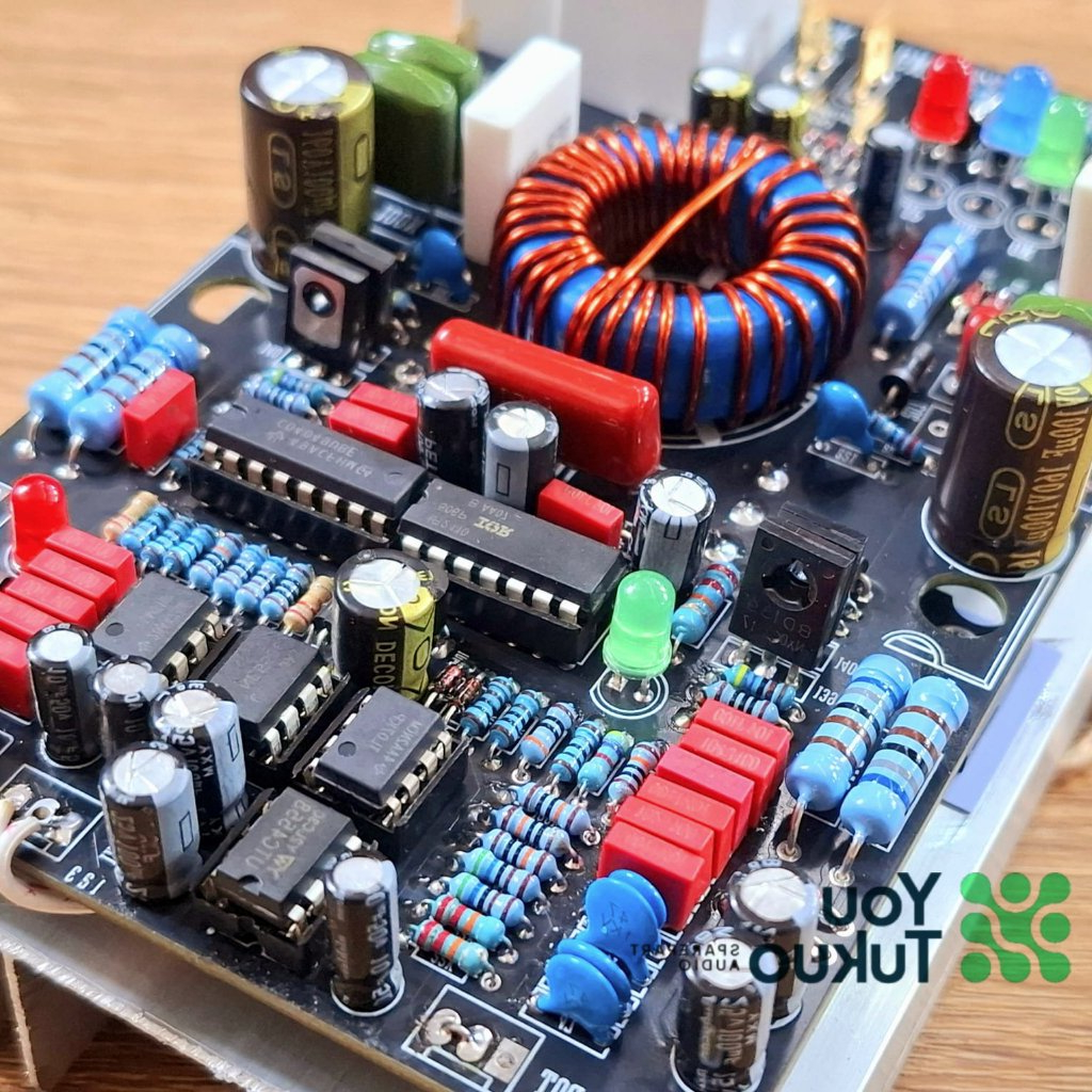 Kit D1K5 Pro Full Fitur Class D 1k5 power Amplifier