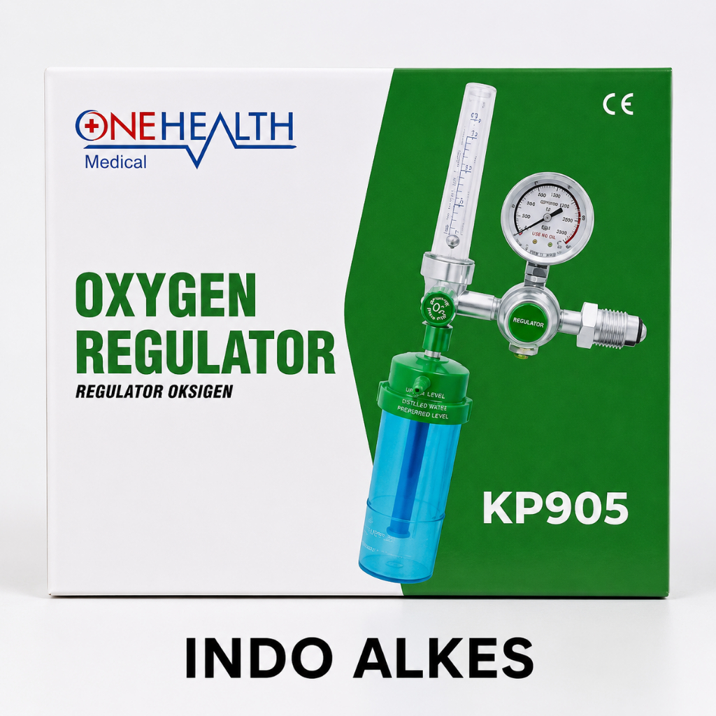 Regulator oksigen onehealth- regulator tabung oksigen