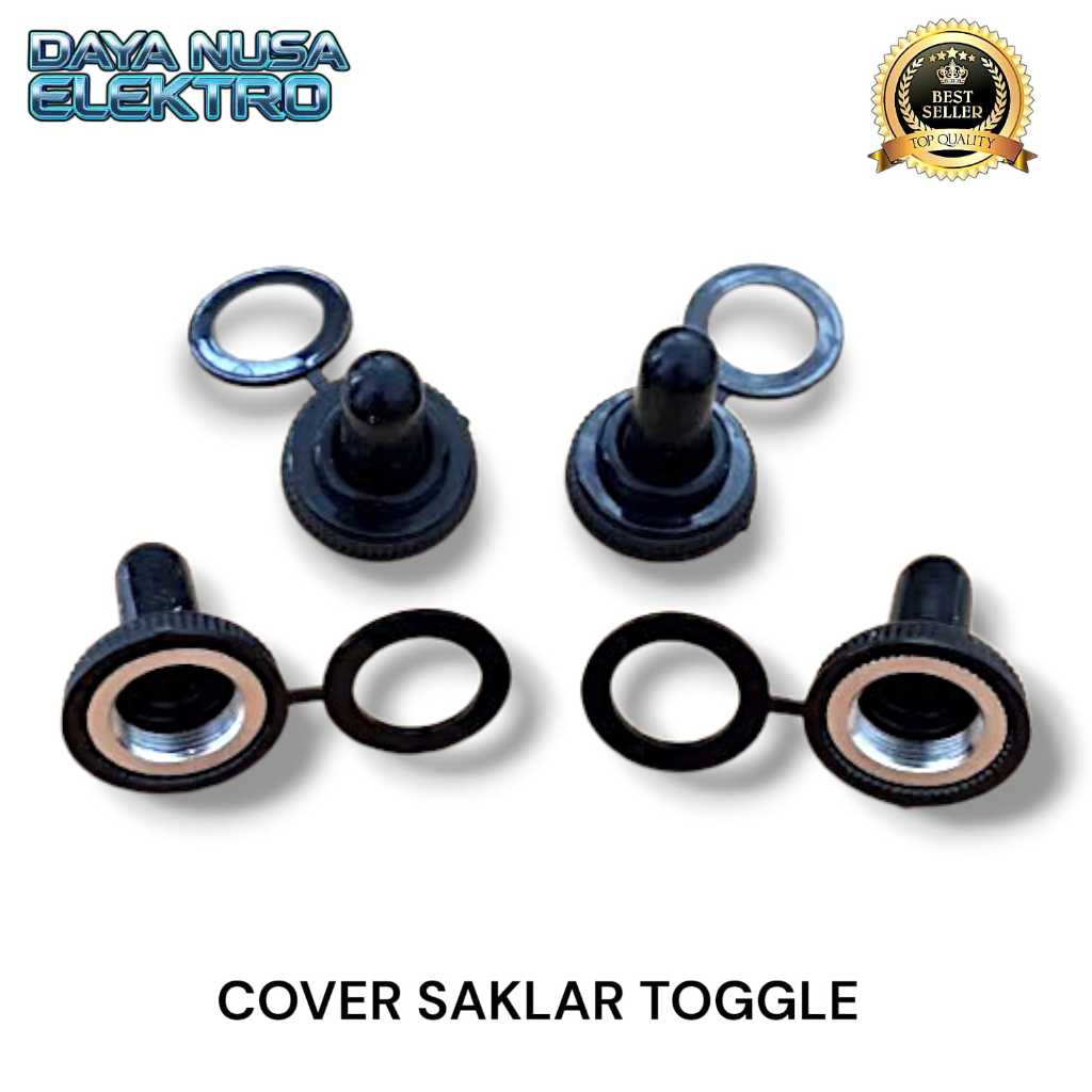 kondom Saklar Togel - karet saklar togel anti air COVER SAKLAR  TOGGLE - DN1151