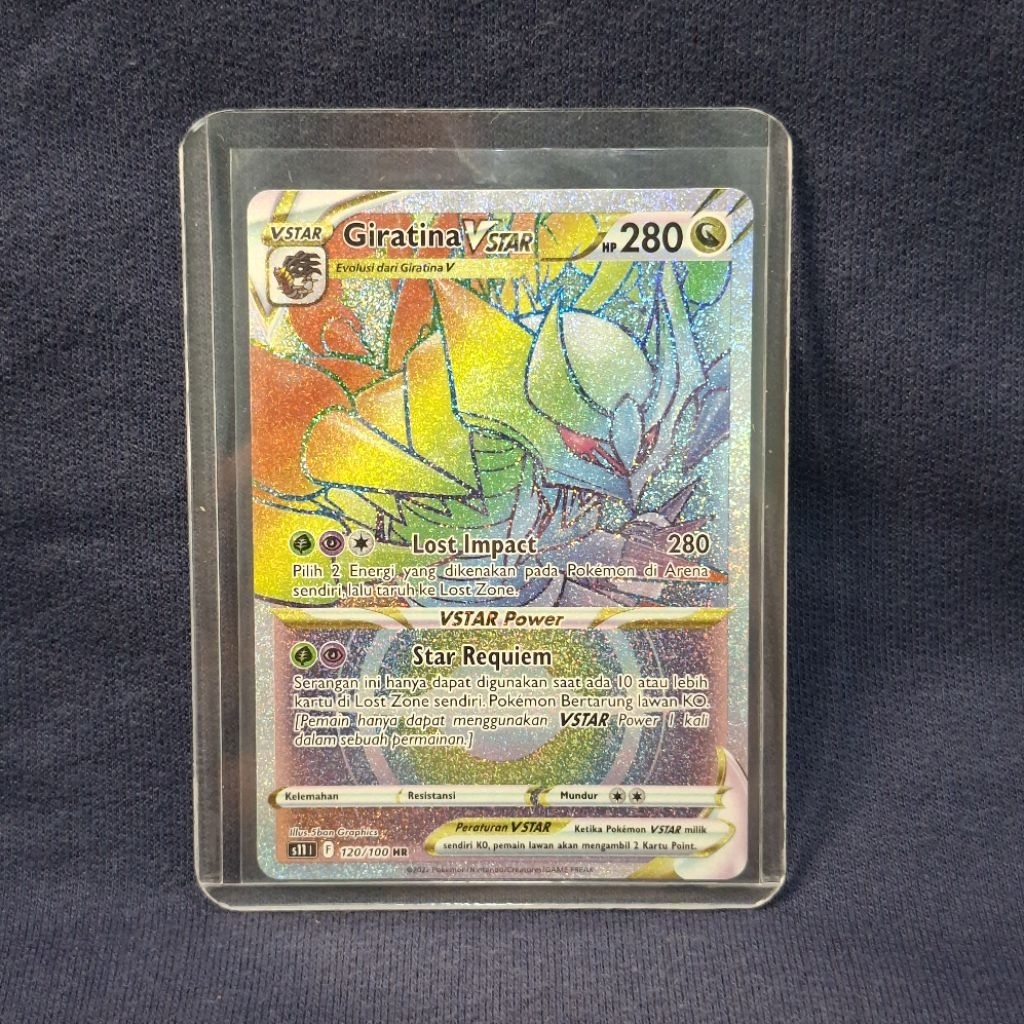 Pokemon TCG Indonesia Giratina Vstar HR S11 120/100