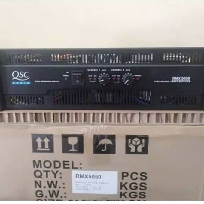 POWER AMPLIFIER QSC RMX-5050 STEREO RMX5050