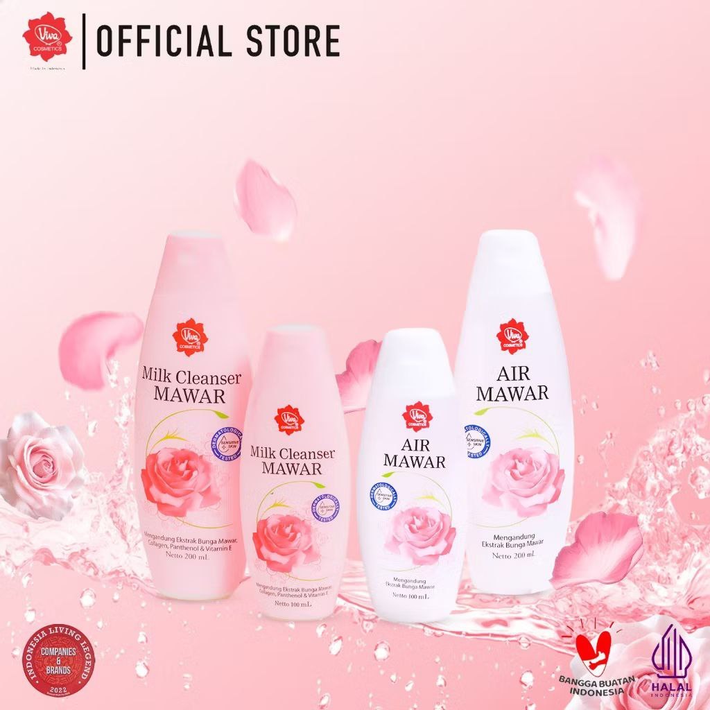 Viva Air Mawar Milk Cleanser