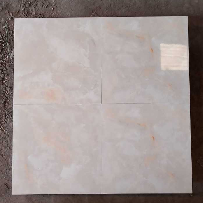 KERAMIK LANTAI KILAP SUN GLAZED 60X60 SUN POWER 601028 ONYXIA IVORY KERAMIK KILAP 60X60 SUN POWER KE