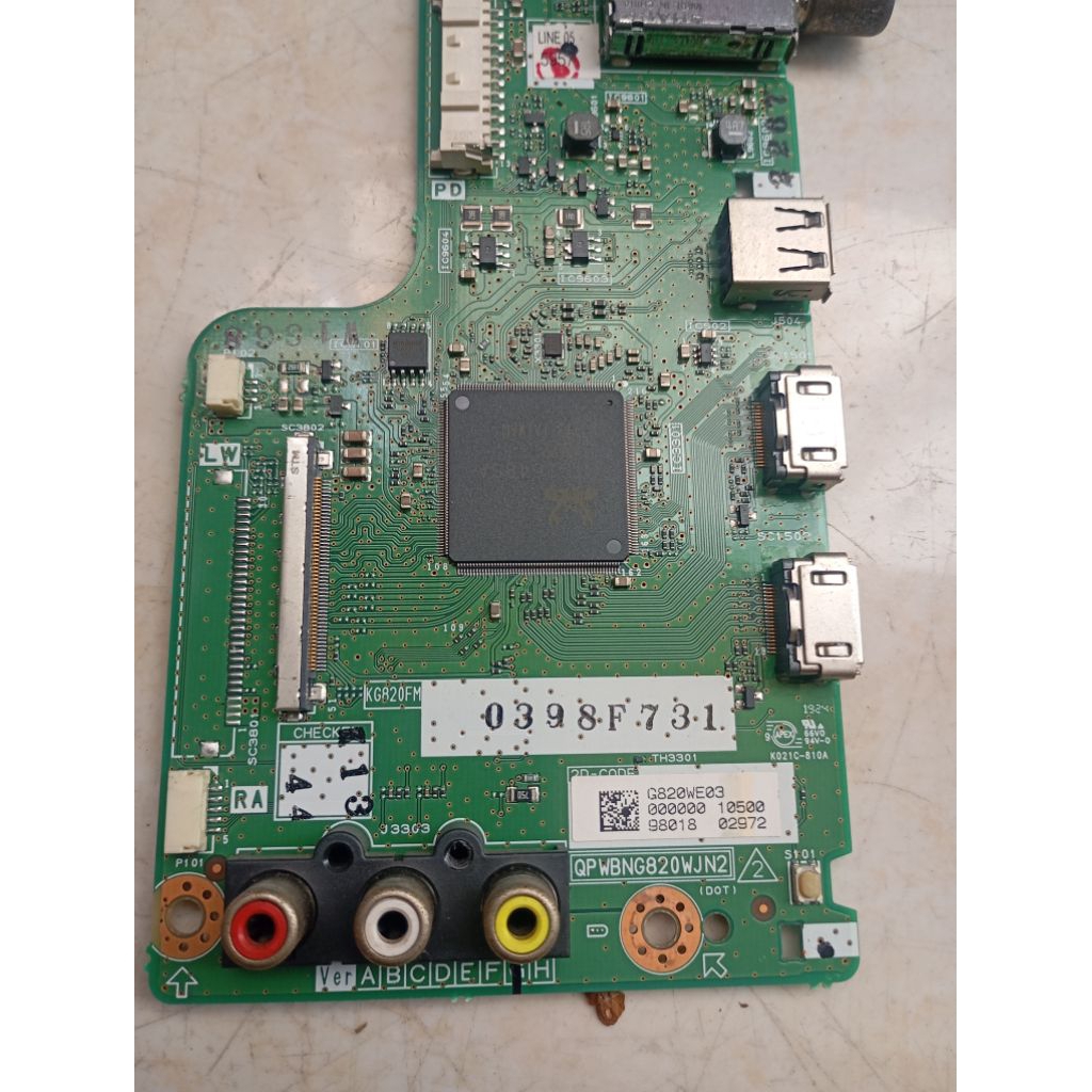 mainboard tv Sharp lc-40sa51001