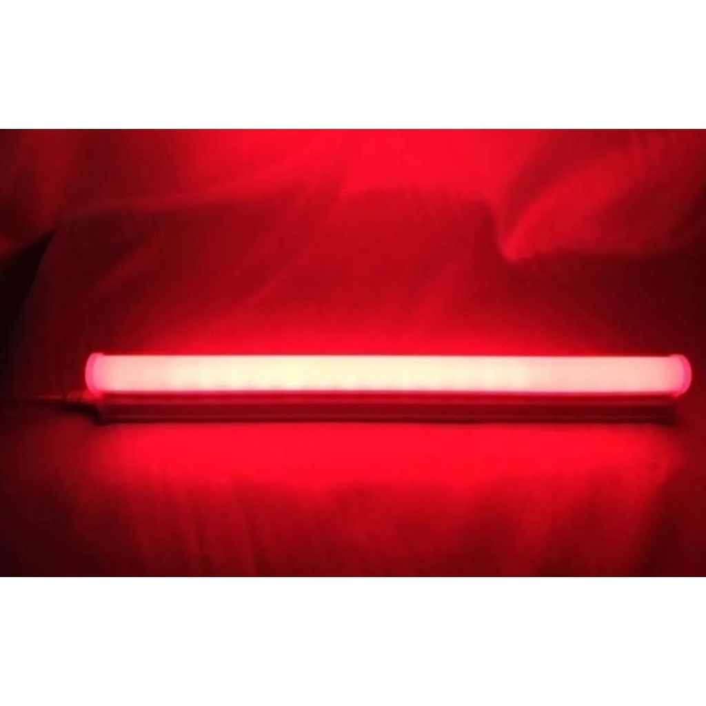 Lampu T5 LED 8w Sheraton merah
