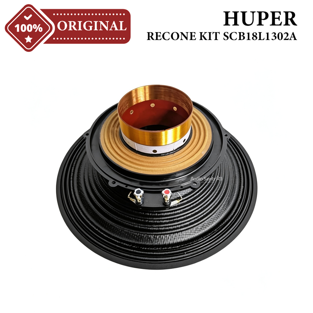 Recone Kit Daun Speaker 18 Inch HUPER SCB18L1302A | SCB 18L1302 A Original