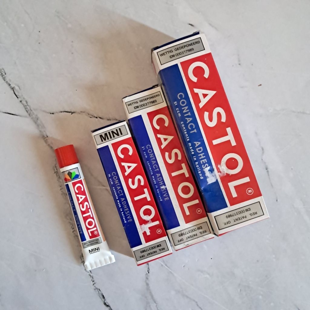 Lem castol 14ccm, 21ccm dan 51ccm
