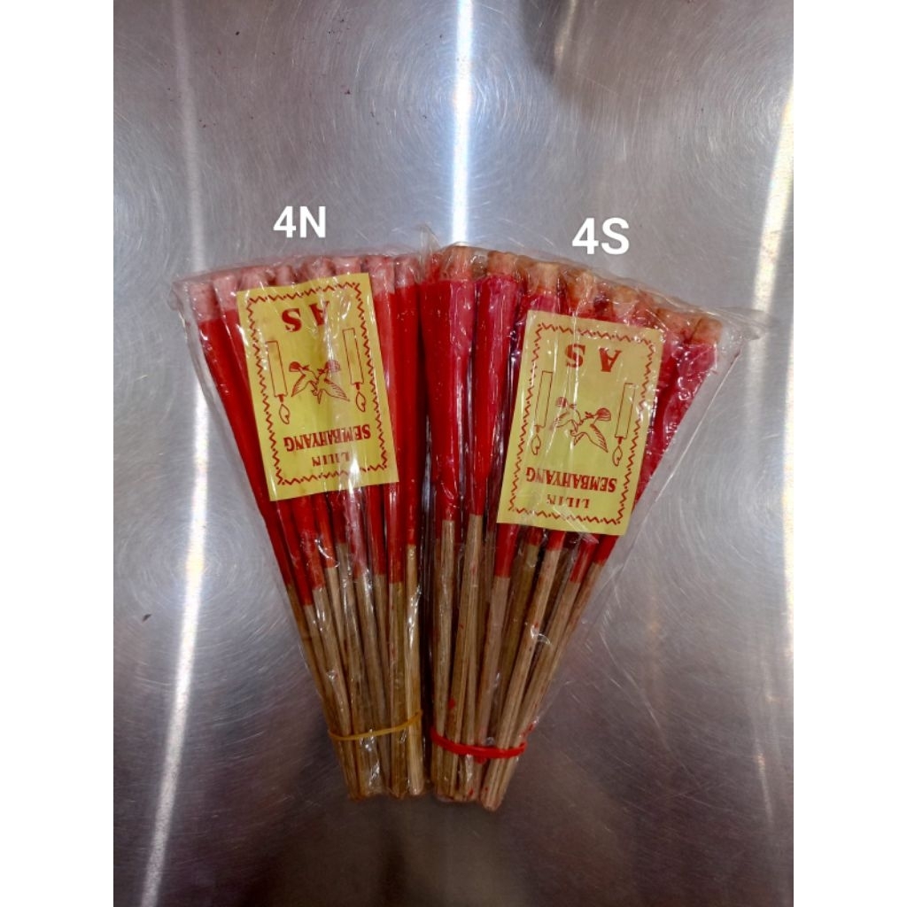 [LILIN] Lilin Kaki Merah Polos AS/Lilin Kaki Polos AS/Lilin Kaki Bambu 4S/Lilin Kaki Bambu 4N/Lilin 