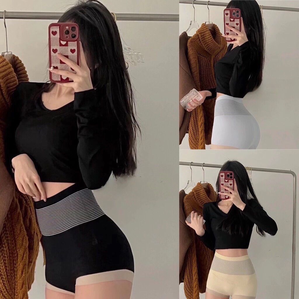 [ BATAM ] COD INSTAN RB ￼Celana Dalam Wanita 6814 Kolor Wanita Elegan Simpel Motif Garis  Wanita Und