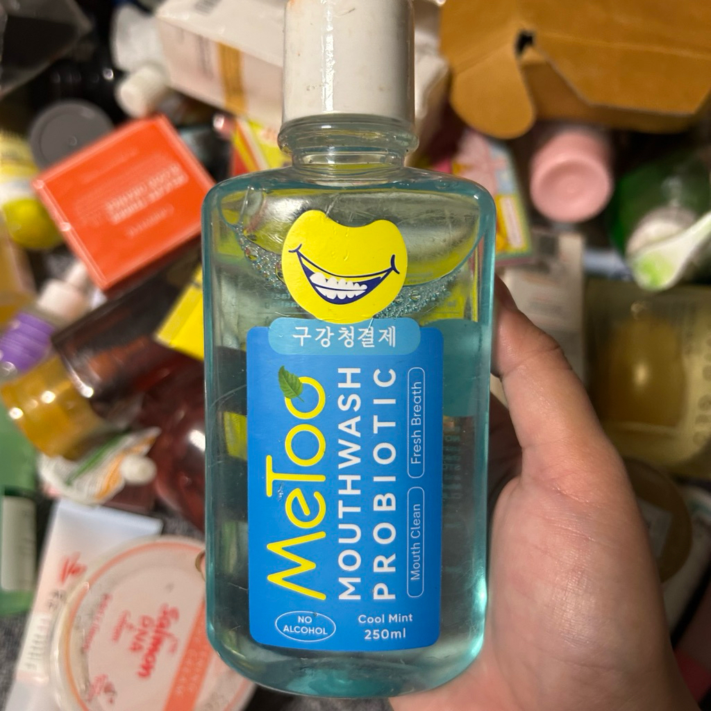 MeToo Mouthwash 250+100 ml - Praktis, Harga Terjangkau, Bisa COD