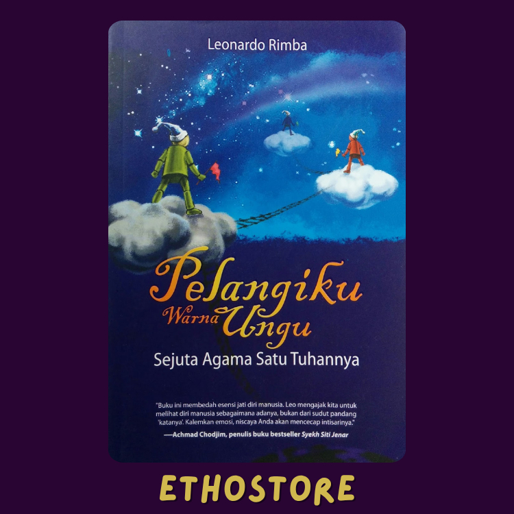 [ORI Stok Lama] Buku Pelangiku Warna Ungu: Sejuta Agama Satu Tuhannya - Leonardo Rimba - Penerbit Do