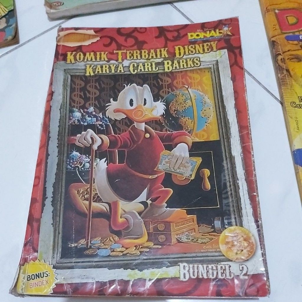 Majalah Donal Bebek paman gober bekas bundel 2