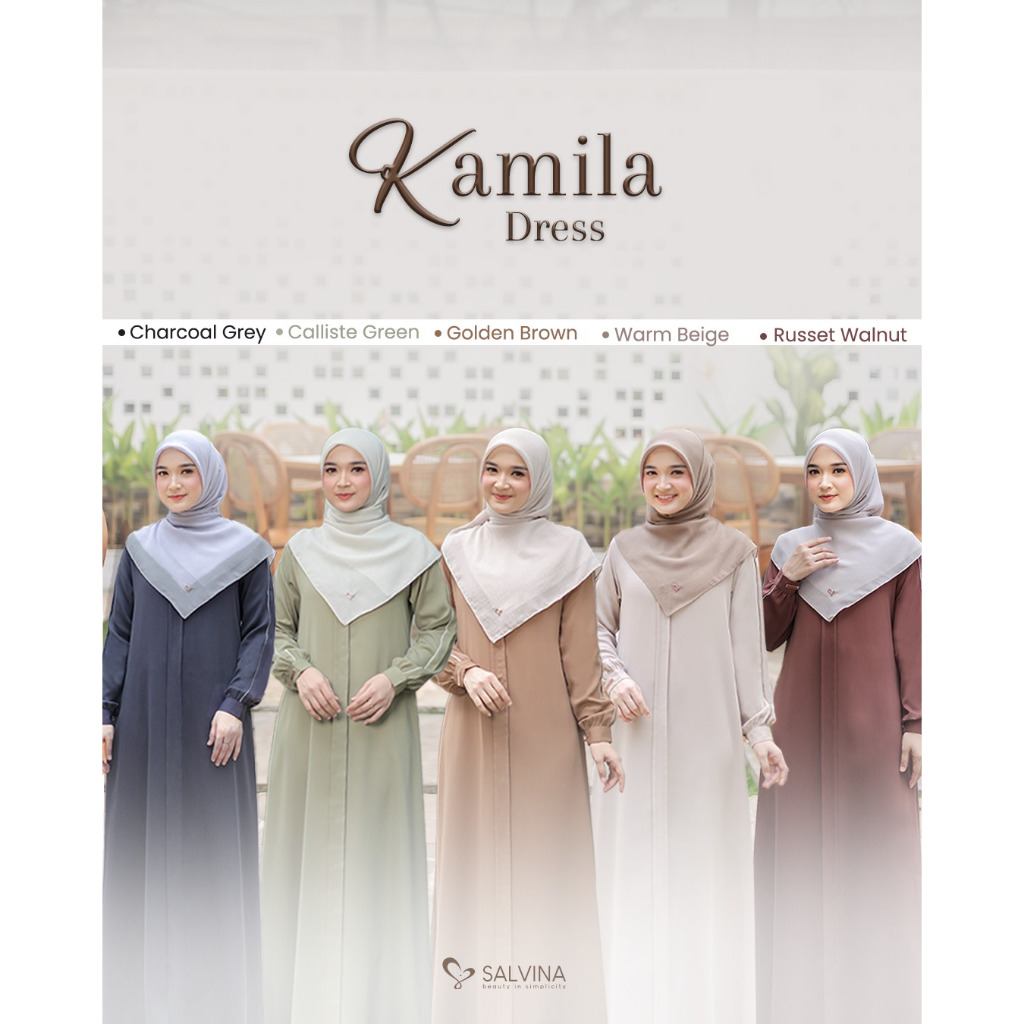 KAMILA DRESS SET by Salvina Hijab