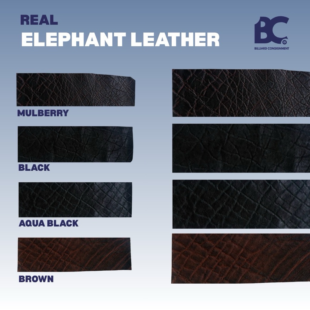 Real Elephant Ear - Grip Kulit Gajah - Cue Grip - Grip Stick Billiard Premium - Kulit Grip Stick Bil