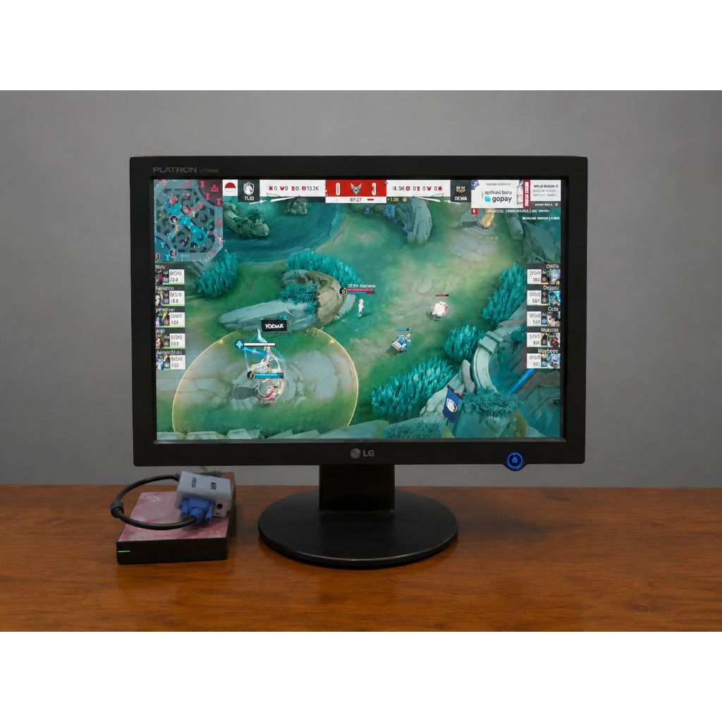 monitor bekas 19 inch layak pakai