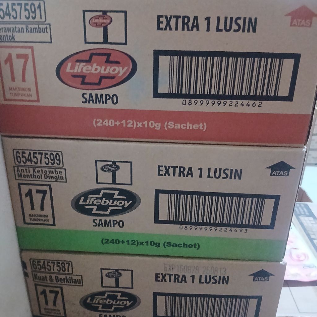 Unilever Sampo Lifebuoy Sachet 1 Dus | 21 Renceng
