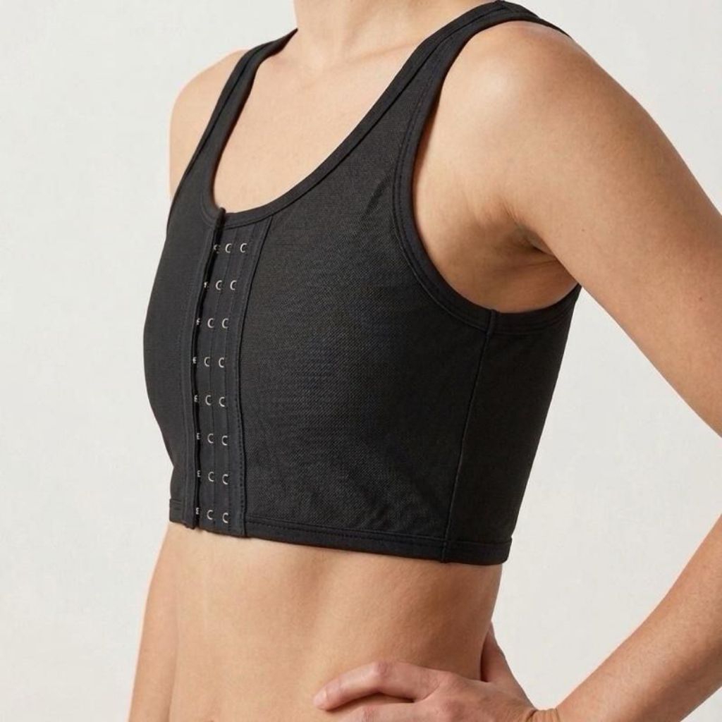Breast Binder Kaitan Depan/ Tengah I Bra Perata Dada Wanita