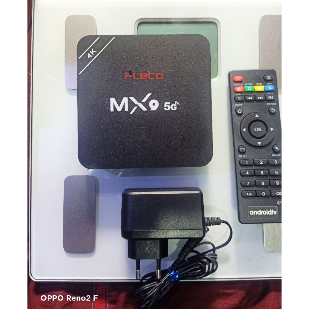 STB Fleco MX9 5G RAM 8/512 GB OS 15.Second Normal ( Fullset )