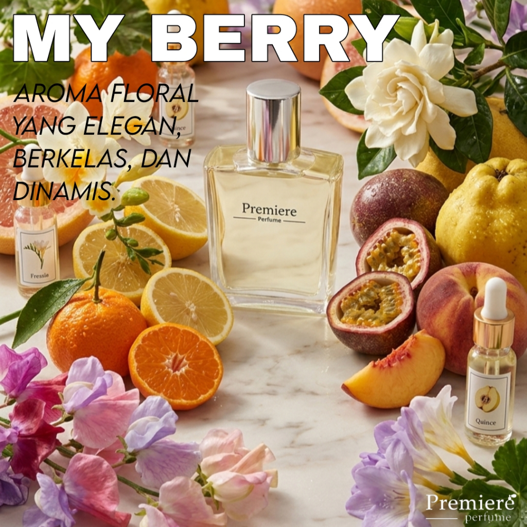 Parfum Wanita MY BERRY Premiere Perfume Floral Perfume EDP Parfum Tahan Lama