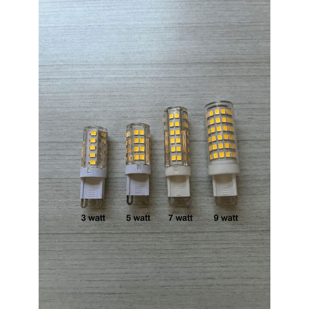 Lampu Bohlam LED G9 Warm White 3W 5W 7W 9W AC 220V Chandelier Lampu Hias Mini Corn Bulb