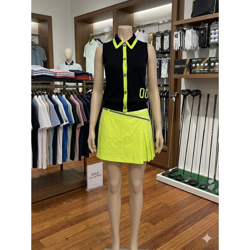 Baju golf set wanita Queen Golf X Le Coq sportif