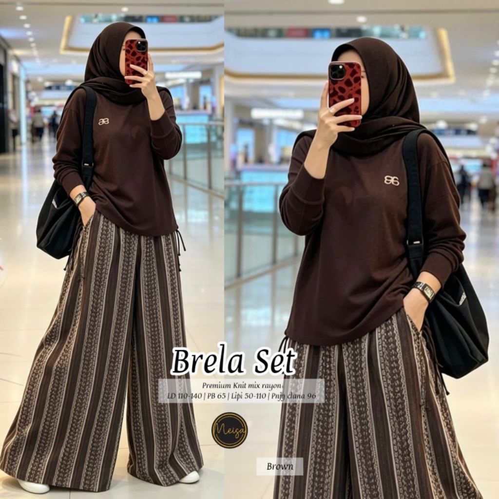 Mayya set setelan wanita / setelan wanita long tunik dan celana kulot / setelan remaja wanita