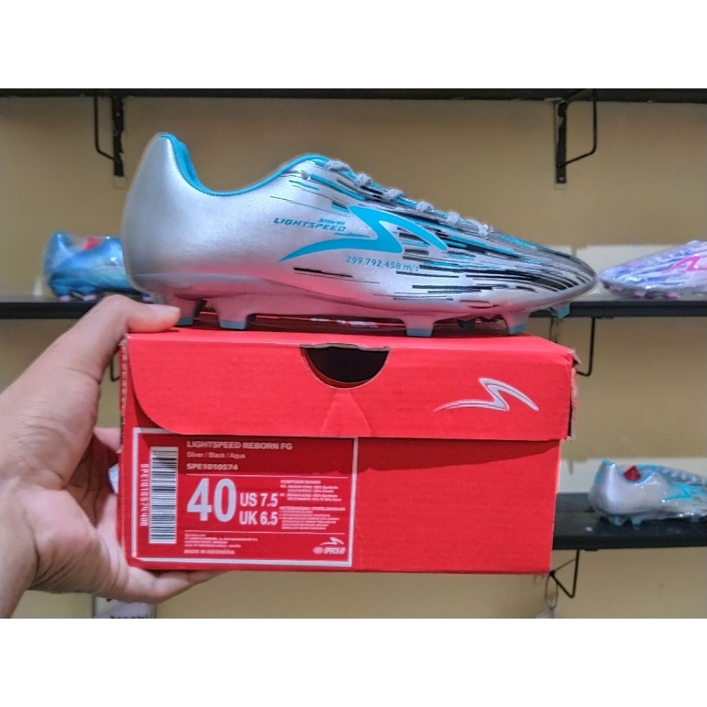 Specs lightspeed reborn silver black fg