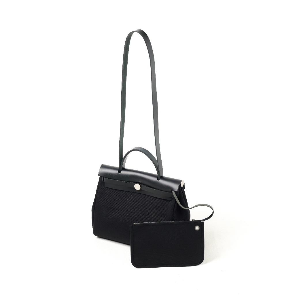 Tas HERBAG 31 HB31 ALL BLACK PHW SHOULDER BAG 100% ORIGINAL