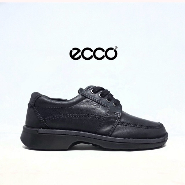 Size 40 | ECCO Sepatu Formal kerja kulit full hitam