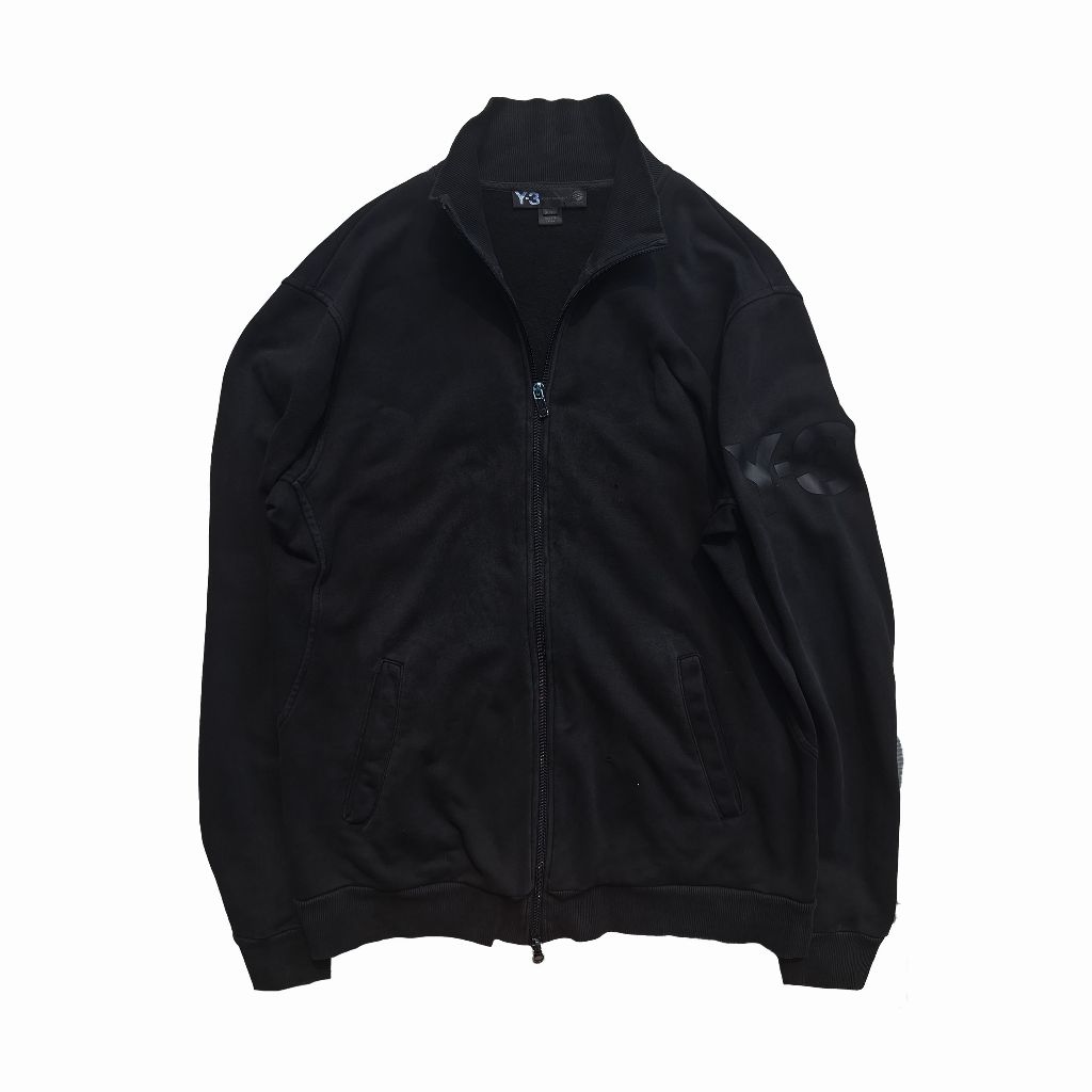 RARE Vintage Y-3 (Y3)Yohji Yamamoto Full Zip Track Jacket Mate Logo Authentic