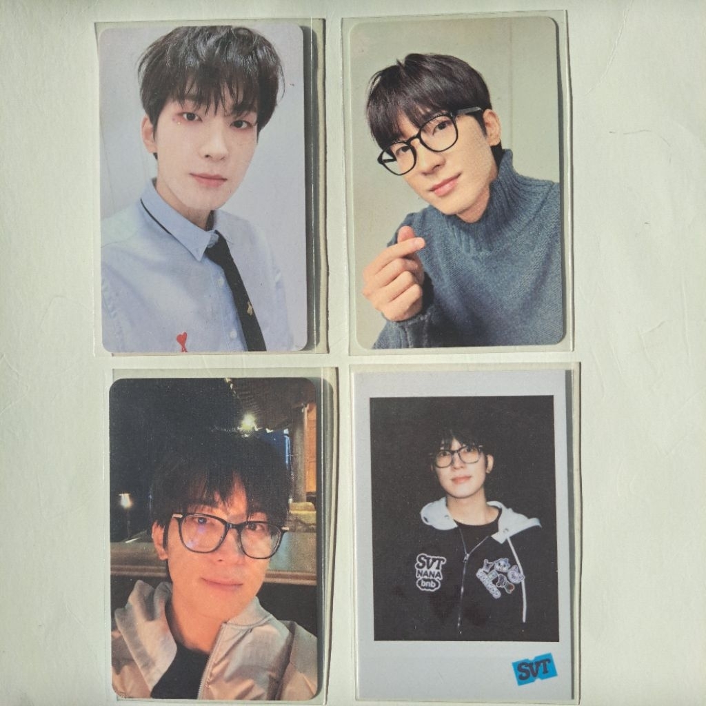 Photocard Official Wonwoo Seventeen