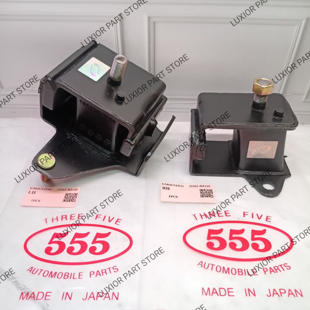 DUDUKAN MESIN GRAND MAX ENGINE MOUNTING KANAN KIRI GRANDMAX LUXIO ORI 555 JAPAN HARGA 1SET 2PCS