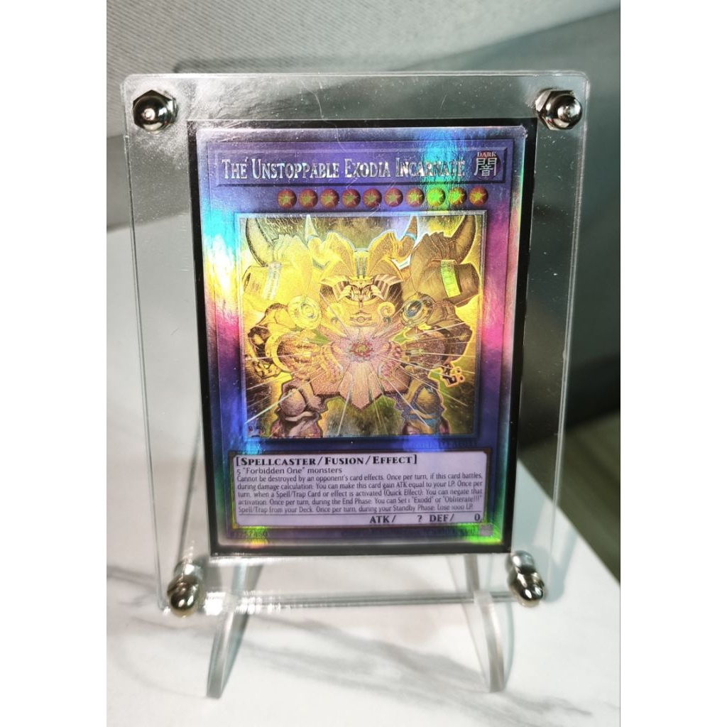 Yugioh Ghost Rare The Unstoppable Exodia Incarnate