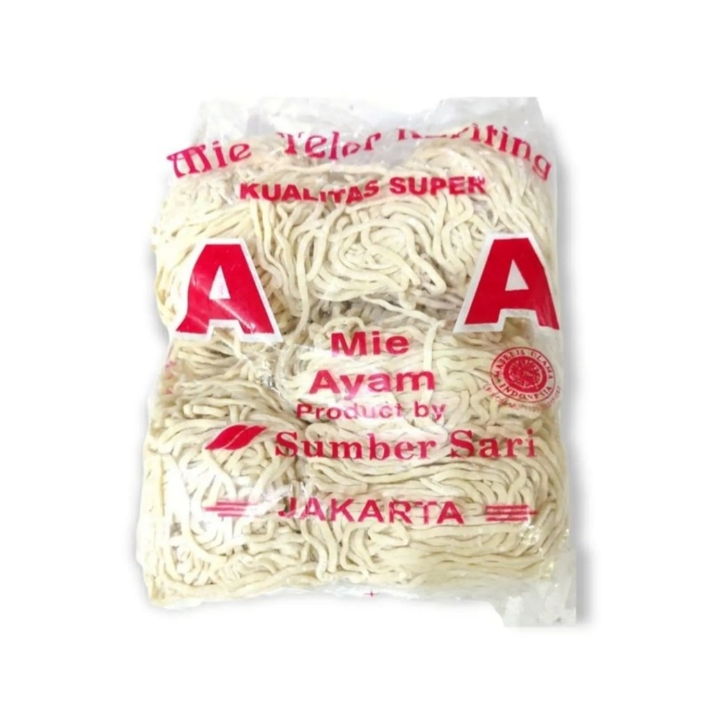 Mie keriting mentah AA 500 gram
