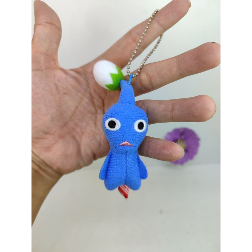 boneka pikmin mini keychain original Nintendo pikmin